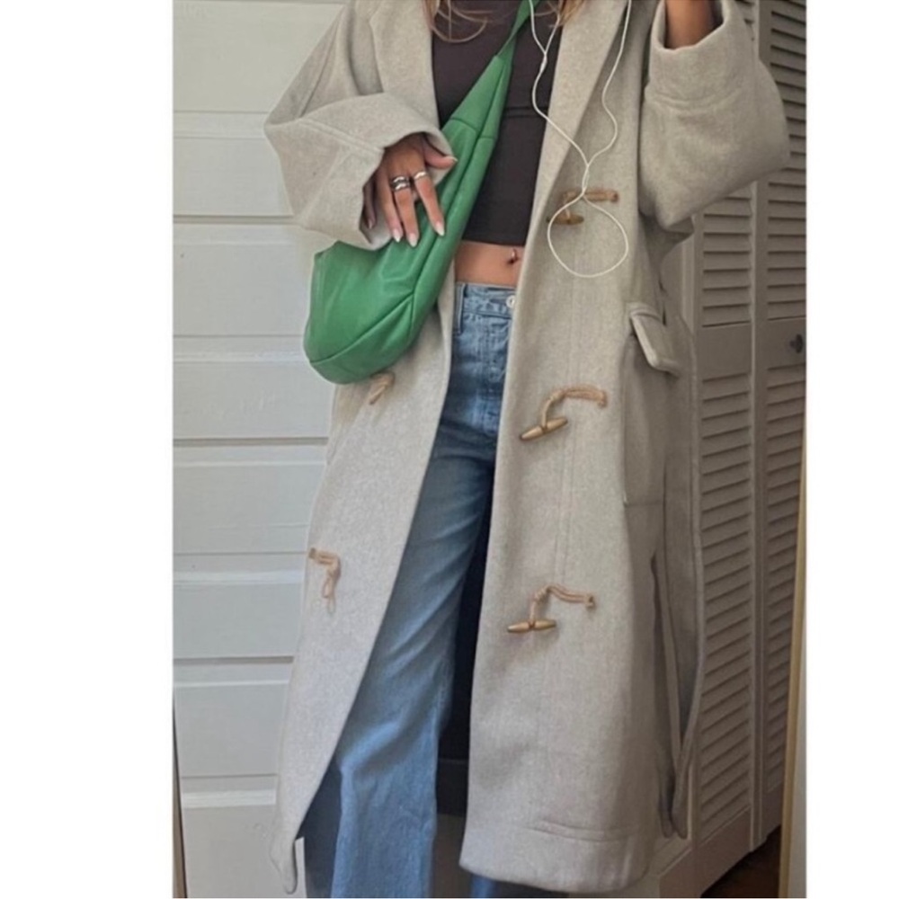 🐊 Free People ] Alma Long Duffle Coat